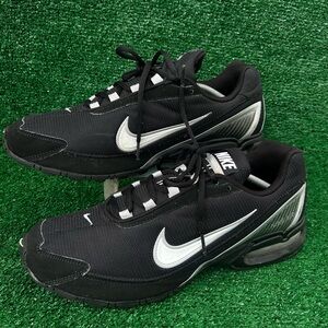 Nike Air Max Torch 3 Black White Silver Running Shoes 319116-011 Mens Size 13